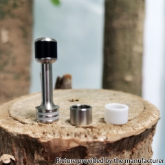 Replacement Drip Tip Set for Billet BB Box - Silver