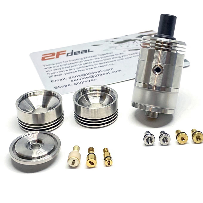 Buy ULTON Don Atty Style 22mm RTA RDA w/ Extra Caps/ BF Pins