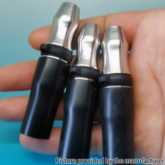 Shisha 316SS Silica w/Lanyard Waterpipe Mouthpieces - Silver