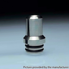 Authentic Focivape 510 Drip Tip AS341 for RBA / RTA / RDA Vape Atomizer - Silver