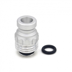 Mission MXV Nuke Style Drip Tip for SXK BB Billet Boro AIO Mod - Silver