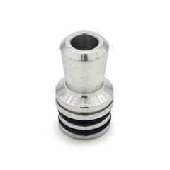 510 Drip Tip Stainless Steel Mouthpiece for RTA RDA Vape Atomizer - Silver