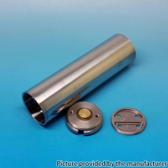 Replacement 18650 Battery Tube for DIY Mod - Silver