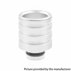 Replacement 510 Drip Tip Aluminum Mouthpiece for RTA RDA Vape Tank - Silver