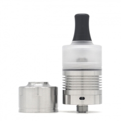 YFTK Caiman V.5 Style 22mm MTL RDA Rebuildable Dripping Atomizer with 3 Air Pins 2ml - Silver