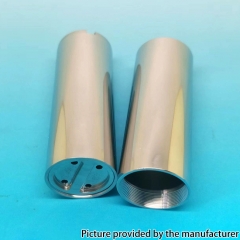 Replacement 18500 Battery Tube for DIY Mod - Silver