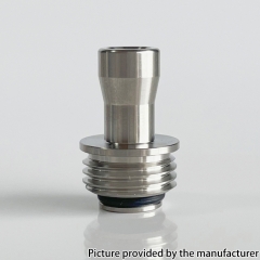 Monarchy Tapered Style Titanium Alloy 510 Drip Tip for Billet Box Boro Tank - Silver