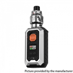 (Ships from Bonded Warehouse)Authentic Vaporesso Armour Max 220W 18650 21700 Mod Kit 8ml - Silver