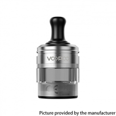 (Ships from Bonded Warehouse)Authentic VOOPOO PnP X Empty Pod Cartridge 5ml Standard MTL Version 2pcs - Silver