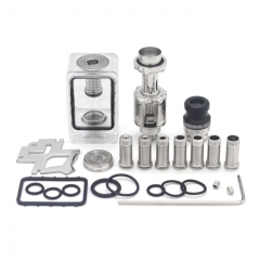 MISSION KB2 Style Full Kit for BB Billet Boro Dotaio System - Silver