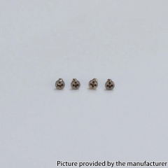 Authentic MK MODS Replacement Screws for Pulse V2 Aio Kit 10PCS - Silver