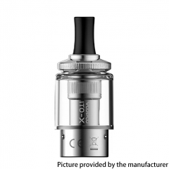 (Ships from Bonded Warehouse)Authentic VOOPOO ITO-X Empty Pod Cartridge 3.5ml - Silver
