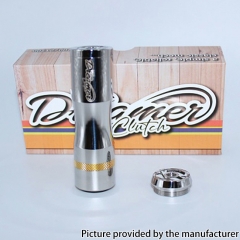 Authentic Timesvape The Dreamer Clutch 20700 21700 18650 Mechanical Tube Mod - Silver