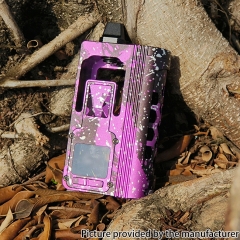 Authentic ThunderHead Creations Blaze Evolv DNA80C AIO Boro Box Mod - Splatter Purple