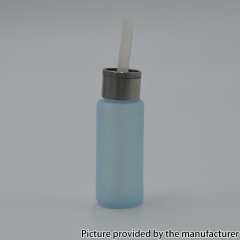 Silicone Dropper Bottle for E-liquid 8ml (2 Pieces) - Blue