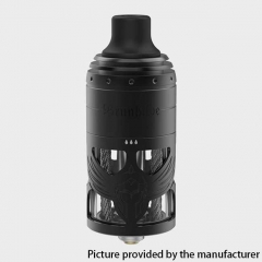 (Ships from Bonded Warehouse)Authentic Brunhilde 23mm MTL RTA Rebuildable Tank Atomizer 5ml - Black