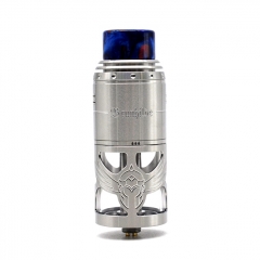 (Ships from Bonded Warehouse)Authentic Brunhilde 25mm RTA Rebuildable Tank Atomizer 8ml - Silver