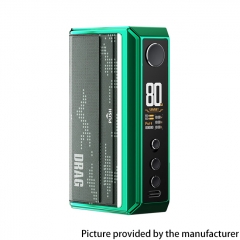 (Ships from Bonded Warehouse)Authentic VOOPOO Drag 5 18650 Box Mod - Green