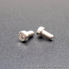Replacement Cross Flat Head Screws M2*4mm for Cocoon MTL Four One Five RTA 20pcs