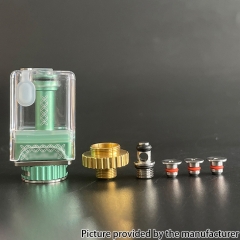 Rekavape Dotshell Style Limited Edition RBA with 3 Air Pins - Green