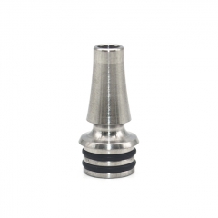 Stainless Steel 510 MTL Drip Tip for Diplomat Style RTA B Version - Silver