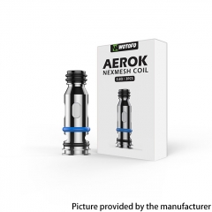 (Ships from Bonded Warehouse)Authentic Wotofo Aerok Coil 0.8ohm 3pcs