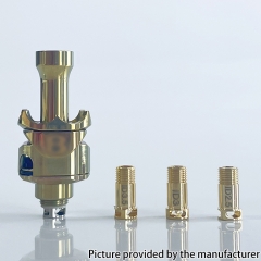 Rekavape Monarchy MOBB MS-B Scepter Style Ti RBA Bridge with 3 Airpins for Billet Boro Tank - Gold