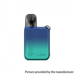 (Ships from Bonded Warehouse)Authentic SMOK Solus GT Box Kit 2ml Leather Series - Cyan Blue