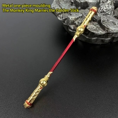 Zinc Alloy Mini Weapons Toys Black Myth: WuKong Game Peripheral The Monkey King Collectible Model Home Deoration - B