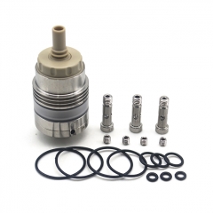 Monarchy OST Old School Style 22mm MTL RTA with 4 Air Pins - Silver