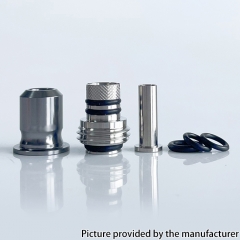 Rekavape Mission Boro Tips V2 ARC Style Drip Tip for BB Billet Boro Mod - Gunmetal