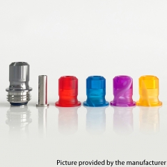 Rekavape Mission Boro Tips V2 ARC Style AIO Drip Tip Set for BB Billet Boro Mod - Resin