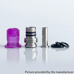 Rekavape Mission Dotaio Tips V2 ARC Style AIO Drip Tip for dotMod dotAIO V1 V2 Pod - Resin Purple