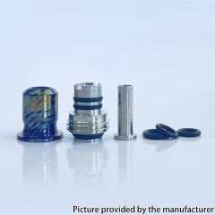 Rekavape Mission Boro Tips V2 ARC Style TI Drip Tip for BB Billet Boro Mod - Burn