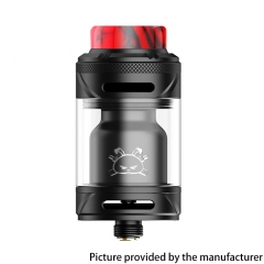 (Ships from Bonded Warehouse)Authentic Hellvape Fat Rabbit Solo 2 RTA 3ml 5ml - Matte Black