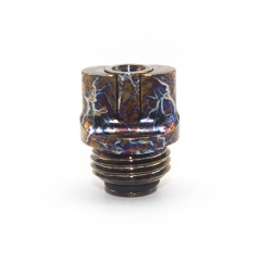 Authentic MK MODS Toxic Titanium TA Integrated Drip Tip for BB Billet Boro AIO Box Mod - Bronze