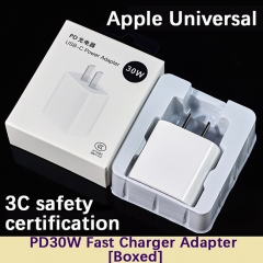 PD30W QC Fast Charger with Box For iPhone Mobile Phone