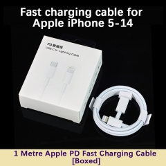 1M Fast Charing Cable with Box for Apple iPhone 5-14 Mobile Phone