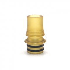 PEI Grant Style 510 RDL Drip Tip for Diplomat Style RTA - Yellow