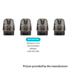 (Ships from Bonded Warehouse)Authentic Eleaf iVeni Pod Cartridge 0.6ohm 4pcs