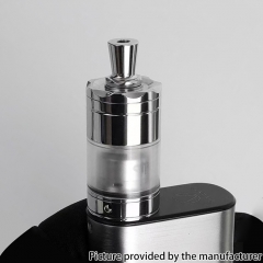 Vazzling Diplomat Style 23mm MTL RTA Atomizer with 4 Airpins - Mirror Polished