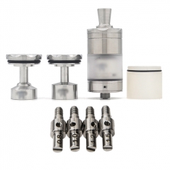 Ulton Diplomat Style 23mm MTL RTA 4.5ml 5.1ml with Airpins Kit  - Silver