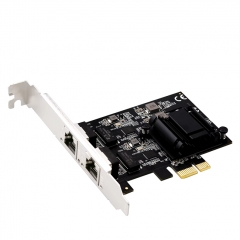 Game PCIE Card 2500Mbps PCI Express 10/100/1000mbps RJ-45 LAN Adapter PCI to Ethernet PCIE 1X Gigabit Network Card