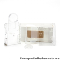 SXK Fire Button Screen Plate Button Plate Set for SXK BB 60W 70W Box Mod Kit - Transparent