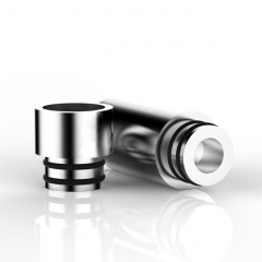 Reewape Replacement SS 2-in-1 510 Drip Tip 8.5mm - Silver