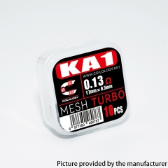 Coilology KA1 MESH TURBO Mesh Wires 0.13ohm 10pcs