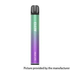 (Ships from Bonded Warehouse)Authentic Eleaf iSilk Lite Pod Kit 2ml Standard 1.0ohm Version - Green-Purple Gradient