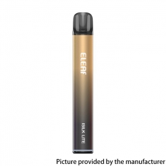 (Ships from Bonded Warehouse)Authentic Eleaf iSilk Lite Pod Kit 2ml Standard 1.0ohm Version - Black-Gold Gradient