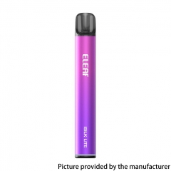 (Ships from Bonded Warehouse)Authentic Eleaf iSilk Lite Pod Kit 2ml Standard 1.0ohm Version - Purple-Pink Gradient