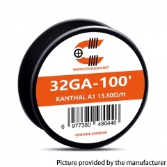 Coilology Resistance Wires SANDVIK KA1 Heating Wire 32GA 13.8ohm 100Feet